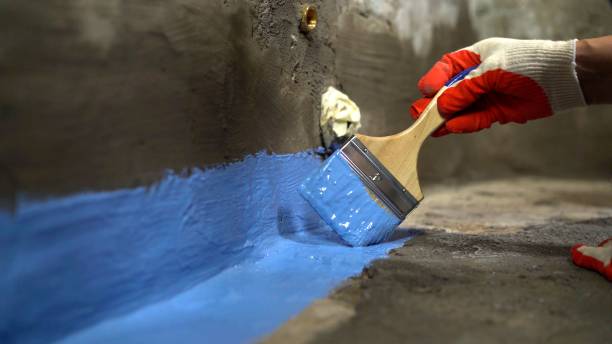 Commercial Foundation Crack Repair project at a Libertytown, MD business property by SJ Waterproofing Pros